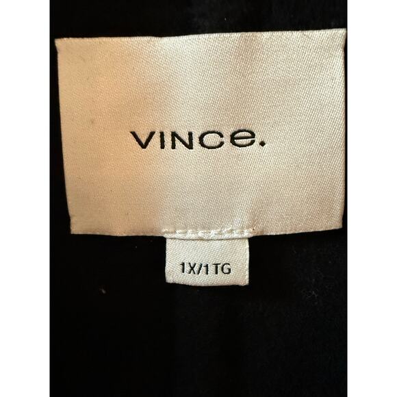 Vince Classic Wool-Blend Straight Coat - Women's 1X (New) - Picture 3 of 7
